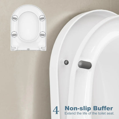 WC bril met waterbestendige coating – Makkelijk schoon te maken