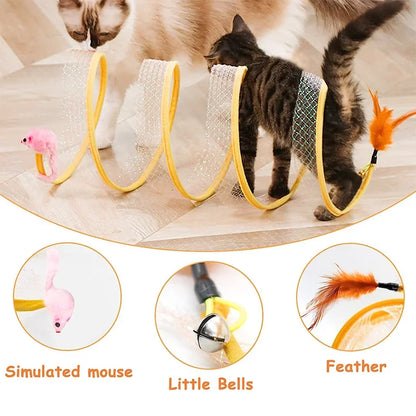 Kattenspeelgoed met sensor – Reageert op aanraking