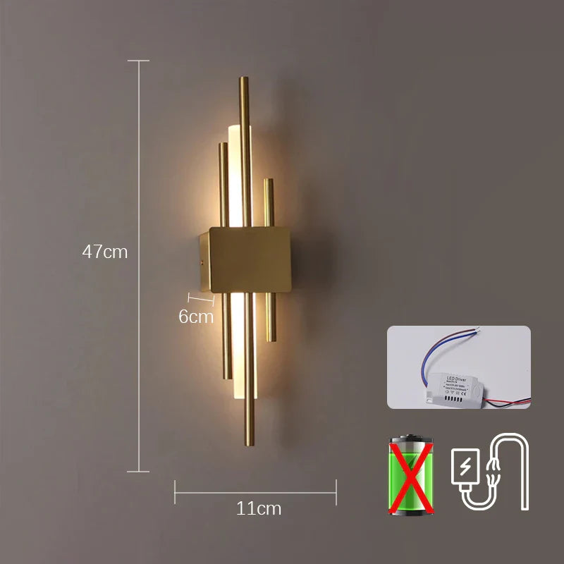 Wandlamp batterijen met timer – Gaat automatisch uit