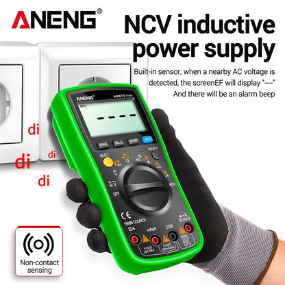 Multimeter met automatische nulfunctie
