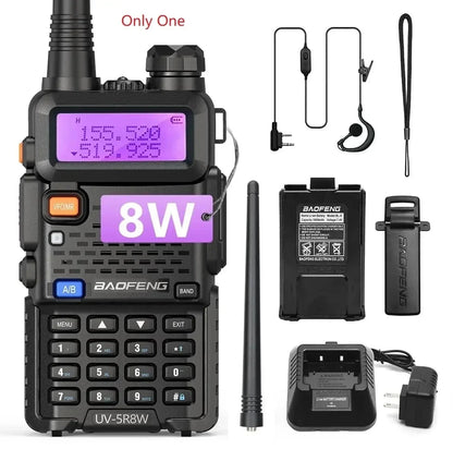 Walkie talkies met vergrendelingsfunctie