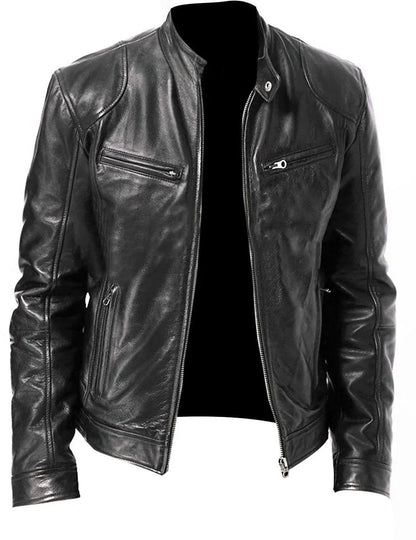 Leren jas heren met capuchon – Trendy en functioneel
