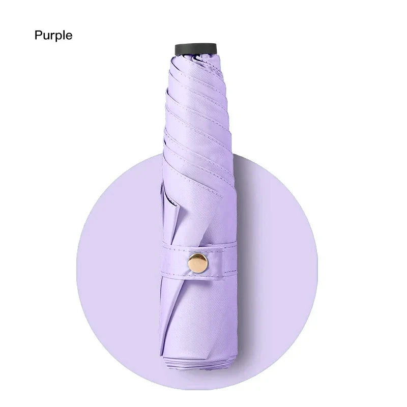 Opvouwbare paraplu met antislip handvat