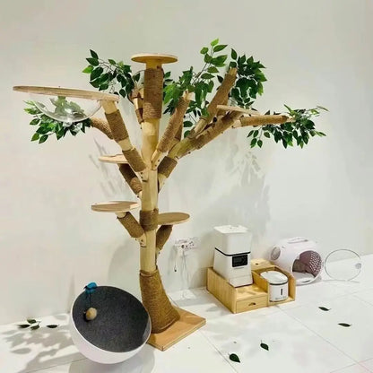 Kattenpaal met wandmontage set – Extra stevig vastgemaakt