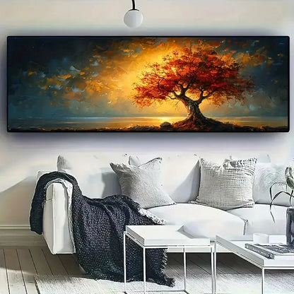 Poster met botanisch motief