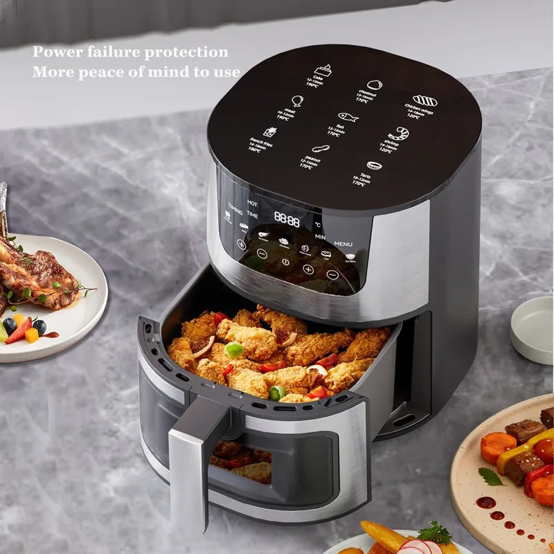 Airfryer met temperatuurregeling – Precies zoals jij het wil