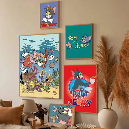 Poster van natuur en bergen