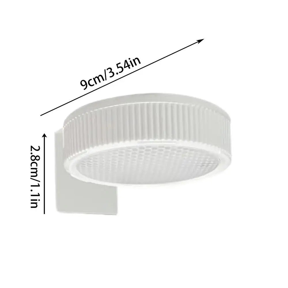 Wandlamp op batterijen met design kap – Voor decoratie en licht