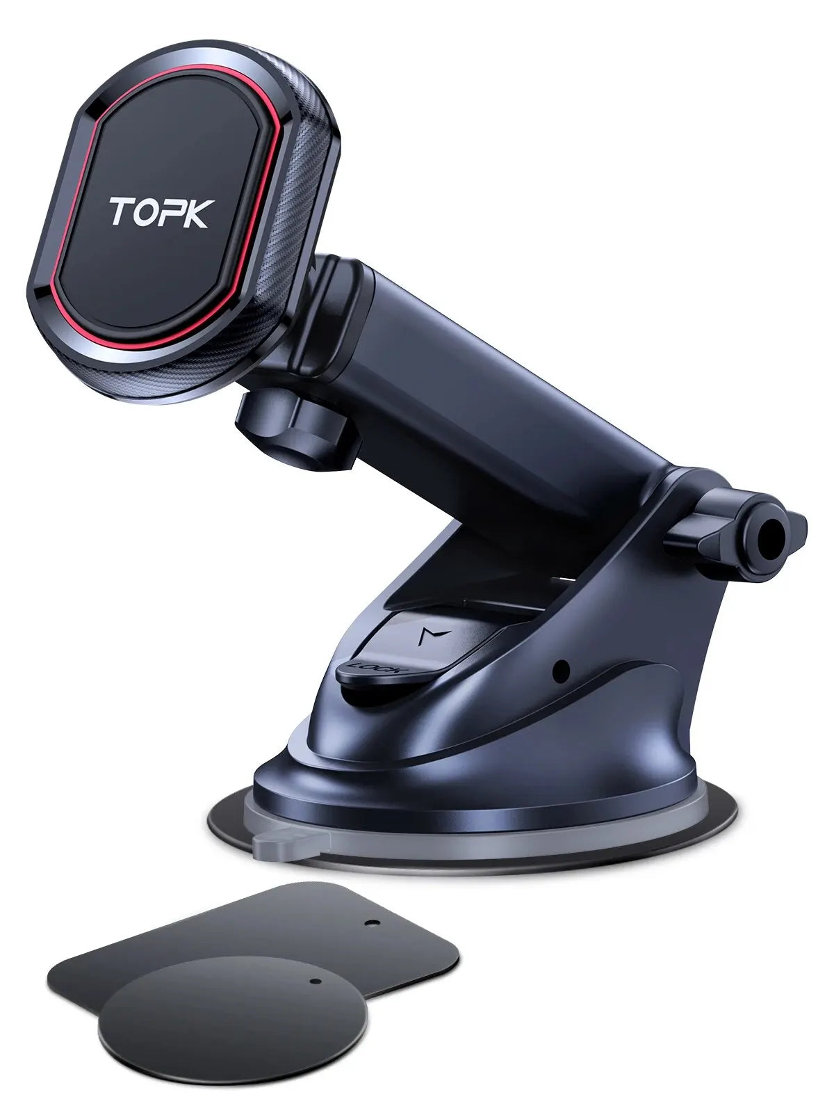 Action telefoonhouder auto met rubber voet – Stabiele plaatsing