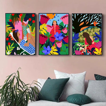 Fotoposter van landschappen of steden