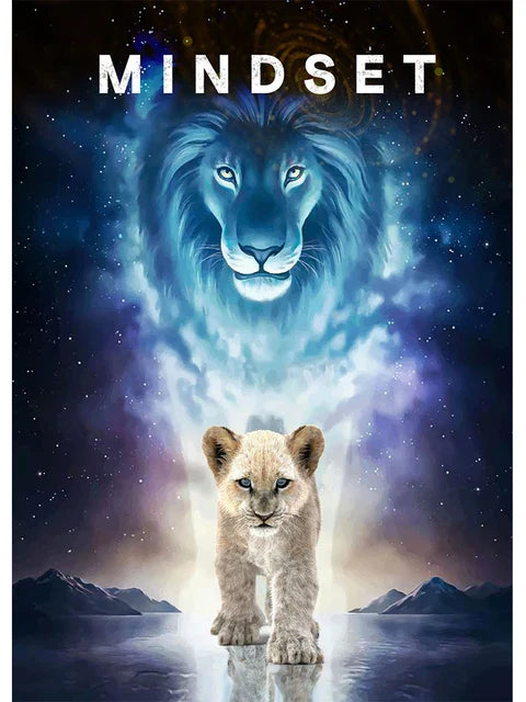 Poster in zachte pastelkleuren