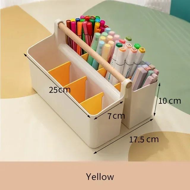 Stevige bureau organizer met metaalconstructie