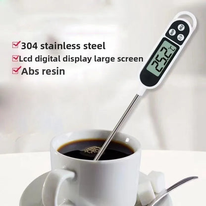 Compact vleesthermometer voor keukengerei-lade