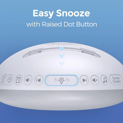 Wake up light met draadloze functies – Bediening zonder knoppen