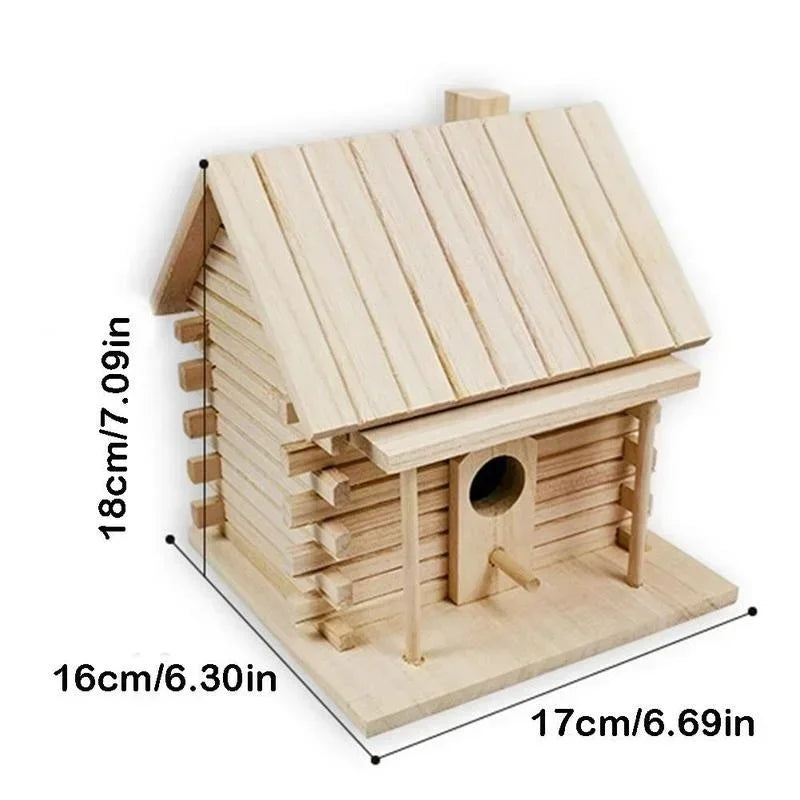 Gamma vogelhuisje blank hout – Zelf te schilderen
