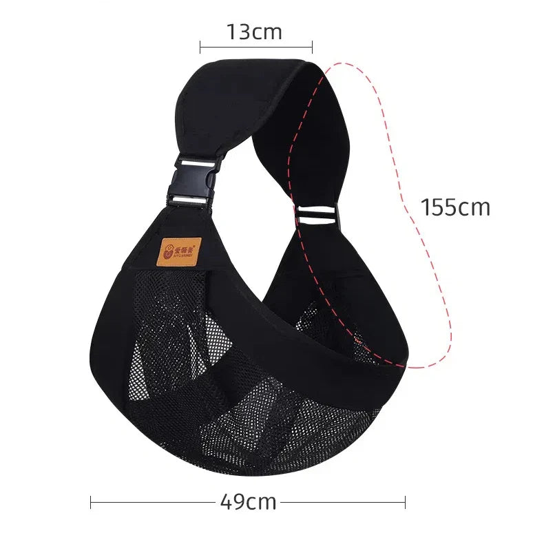 Draagzak van Artipoppe voor ergonomisch dragen