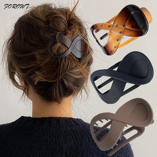 Luxe haarklem met matte afwerking
