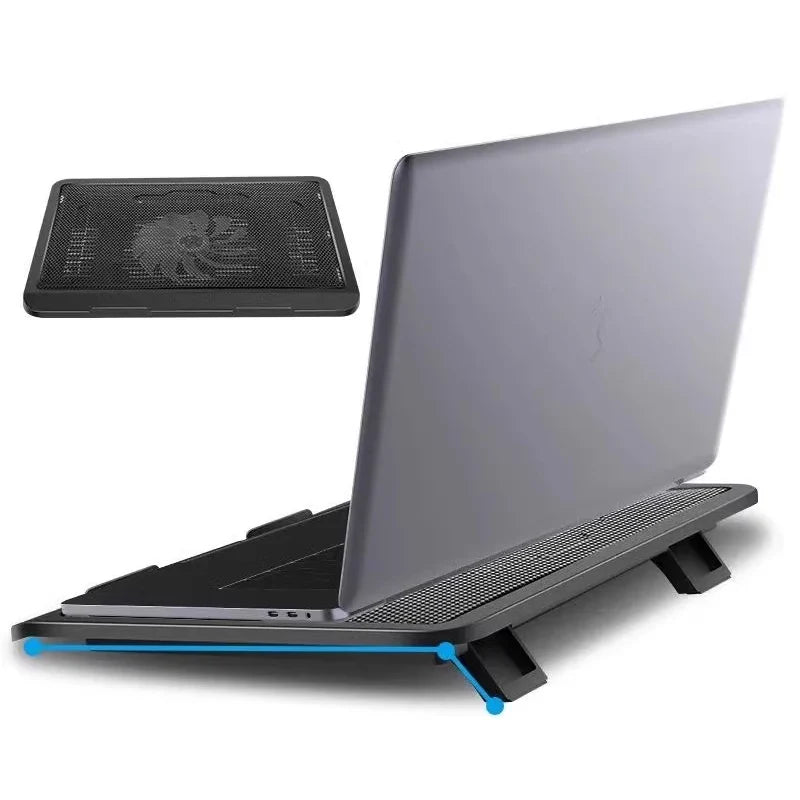 Hoogwaardige laptopstandaard met kabelbeheer