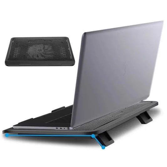 Hoogwaardige laptopstandaard met kabelbeheer