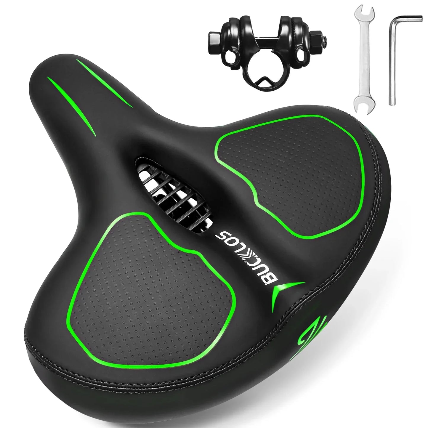 Fietszadel met antislip PU-oppervlak