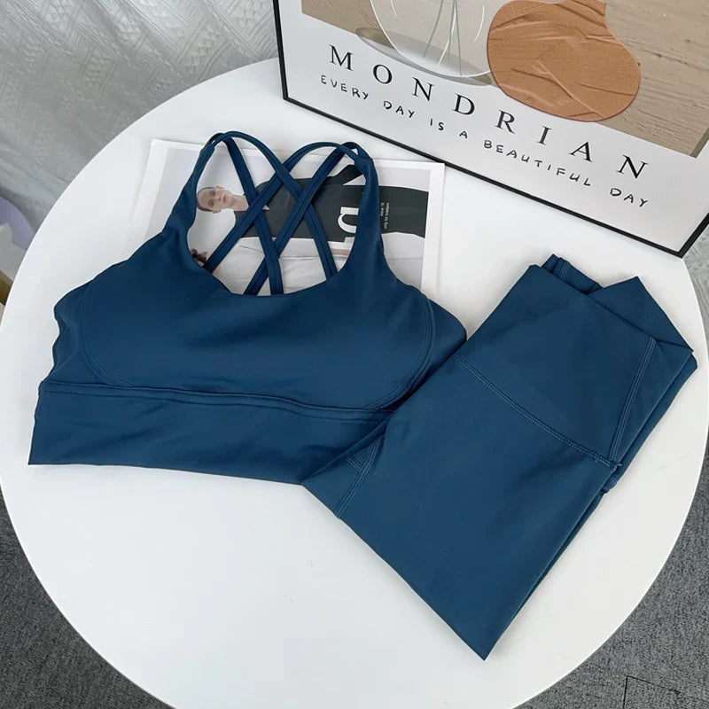 Zomer yoga kleding met luchtige pasvorm