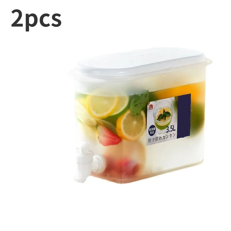 Drankdispenser met zomerse print – Perfect voor tuinfeest