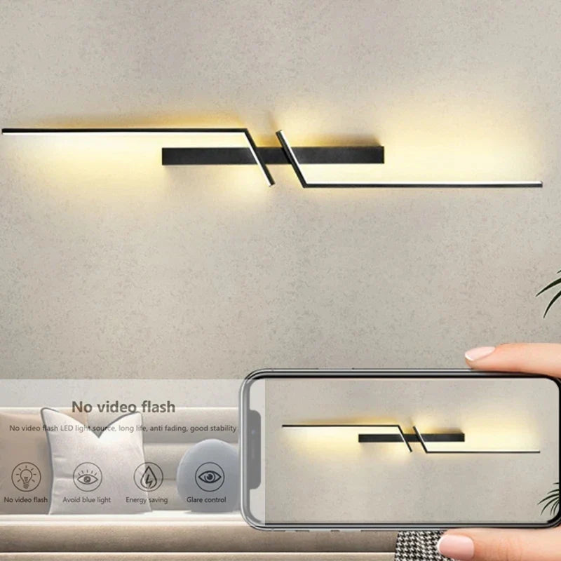 Wandlamp op batterijen met design kap – Voor decoratie en licht