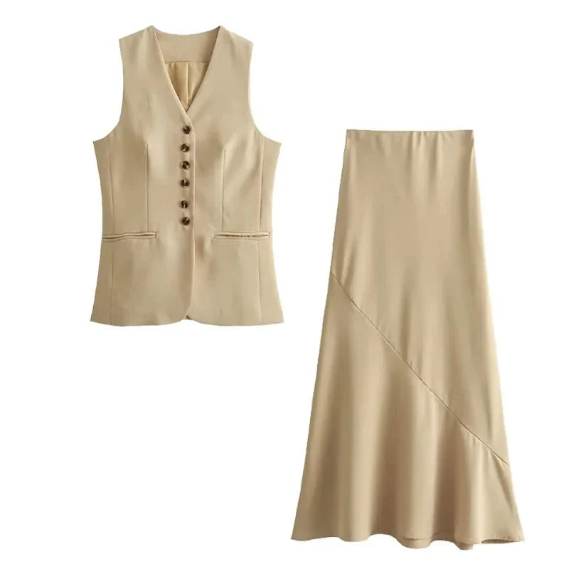 Broekpak dames Zara-stijl – Minimalistisch en trendy