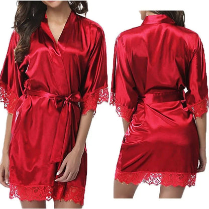 Ochtendjas voor dames - zijdezachte elegantie voor een ontspannen ochtend