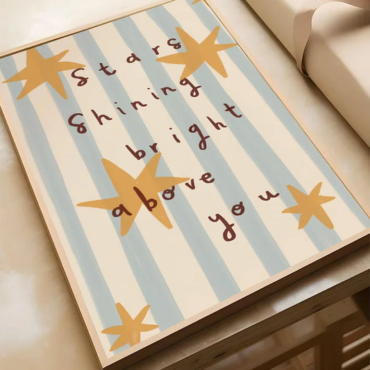 Typografische posters met motiverende teksten