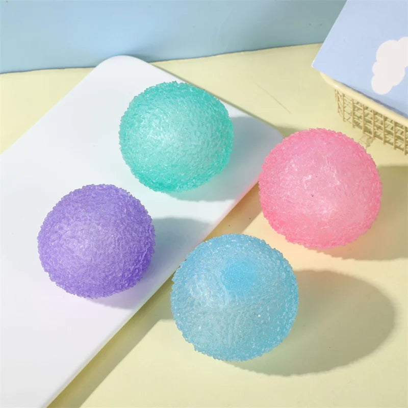 Zachte stress ball in siliconen uitvoering