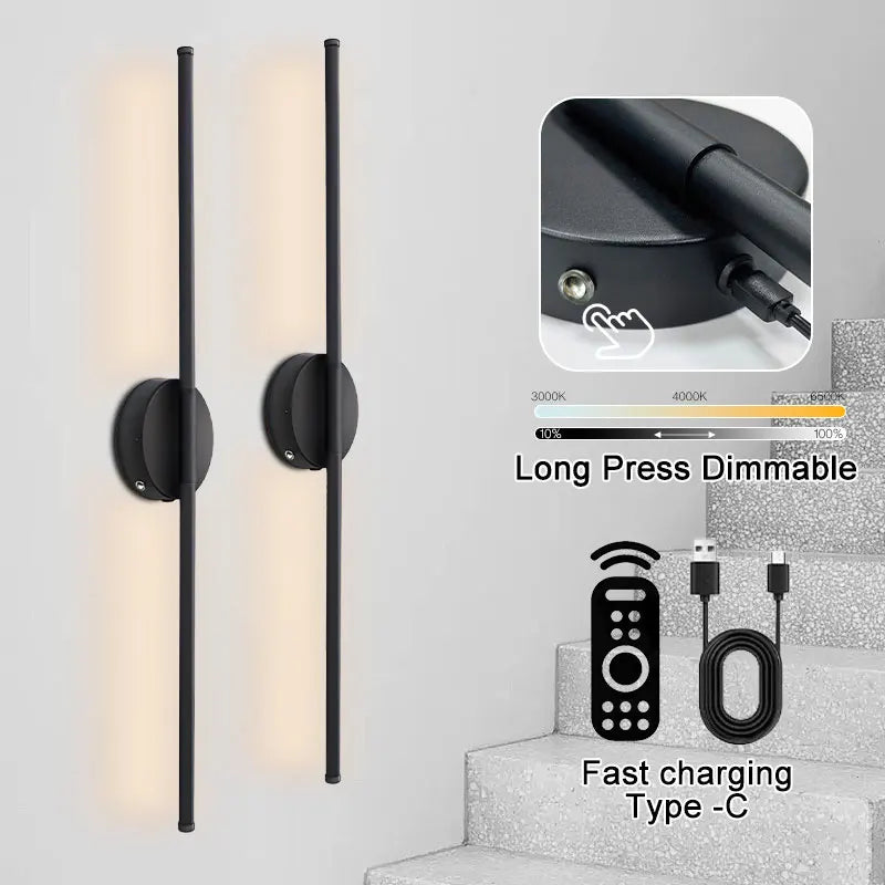 Wandlamp met draadloos design – Mooi én functioneel