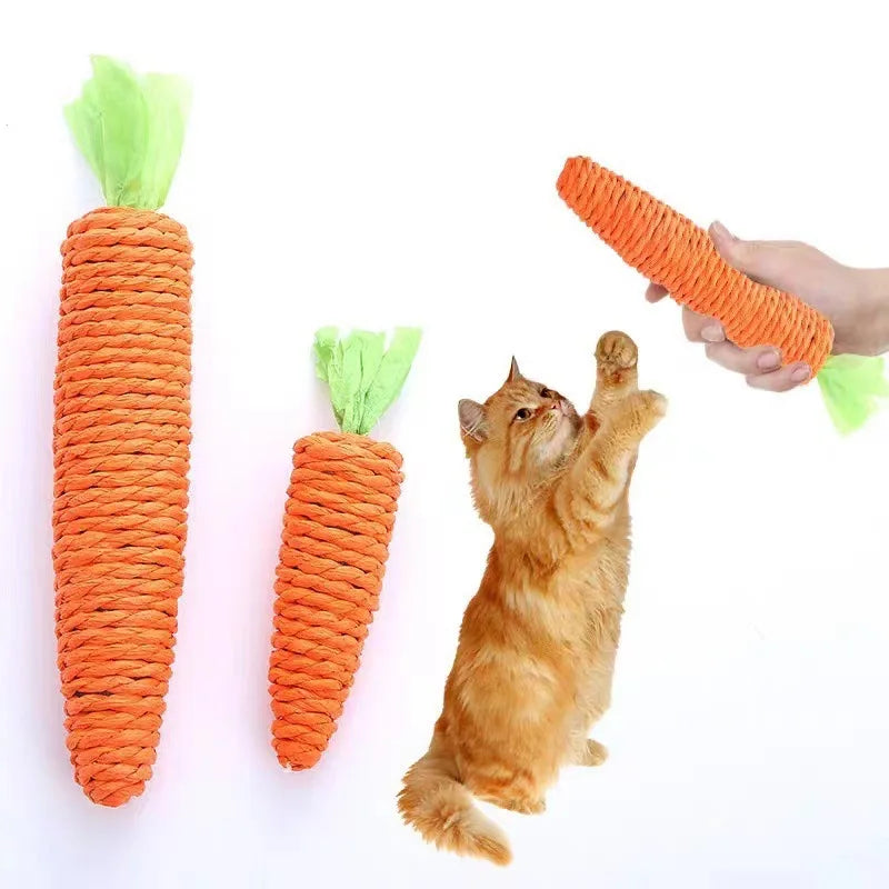 Kattenspeeltje met touw en bal – Klassieke combinatie