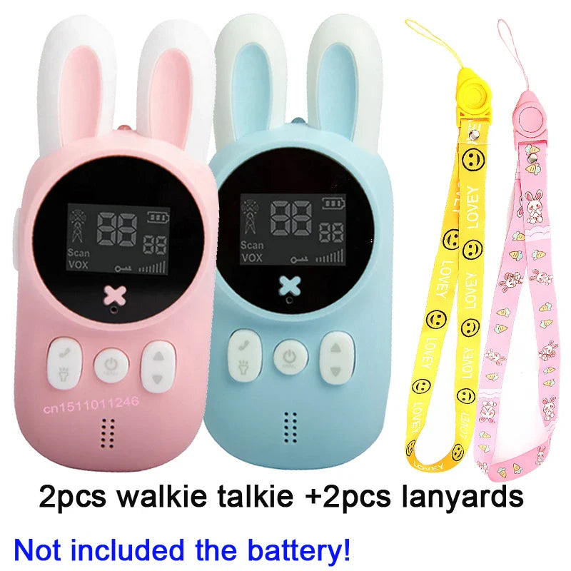 Walkie talkie kinderen met ingebouwde zaklamp