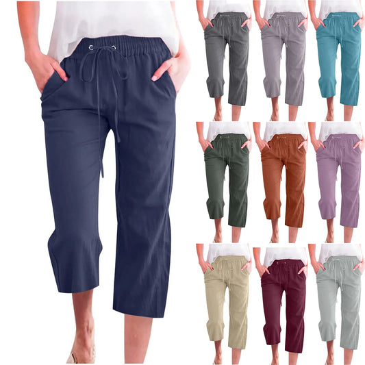 Linnen broek dames met casual uitstraling – Voor elke gelegenheid