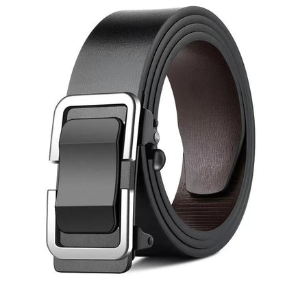 Riem heren met vintage look en zachte vulling