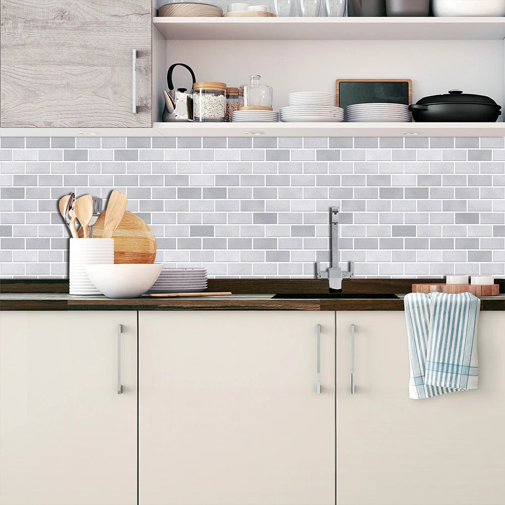 Kleine mozaiek strips keuken – Voor fijne details
