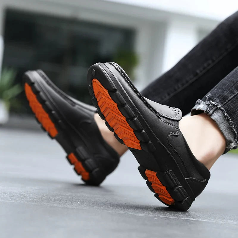 Open instap schoenen voor heren in de zomer