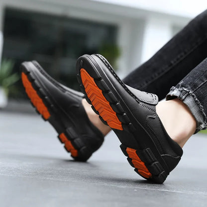 Open instap schoenen voor heren in de zomer