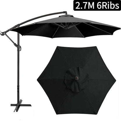Strandparasol met verstelbare hoogte