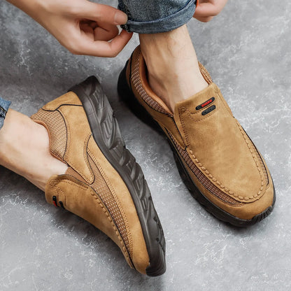 Heren schoenen zonder veters in luchtige stijl