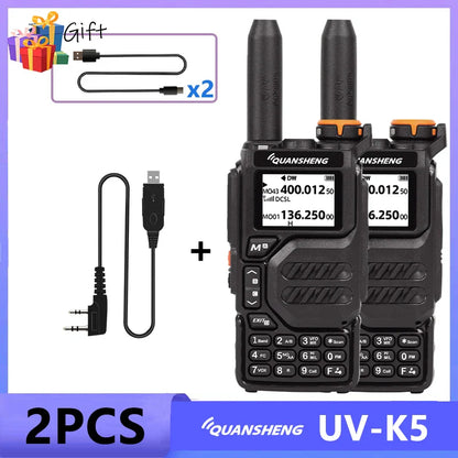 Action walkie talkie met instructieboekje