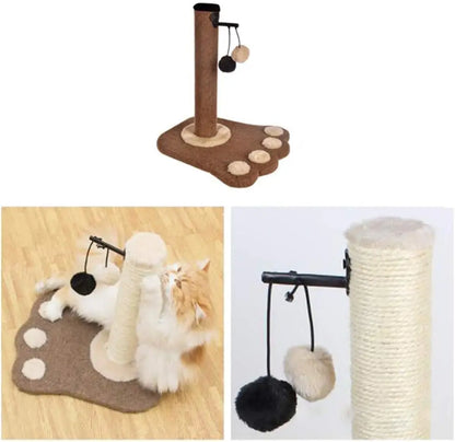 Houten kattenkrabpaal – Duurzaam en natuurlijk materiaal