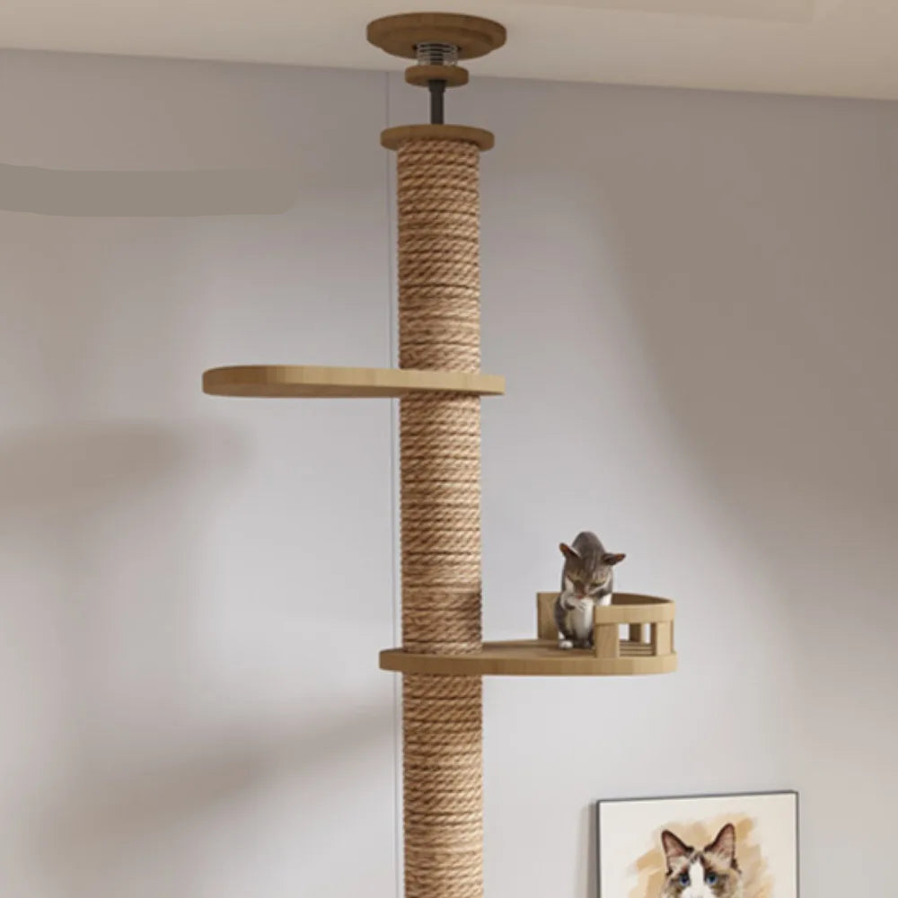 Kattenpaal in modern wit design – Tijdloos en fris