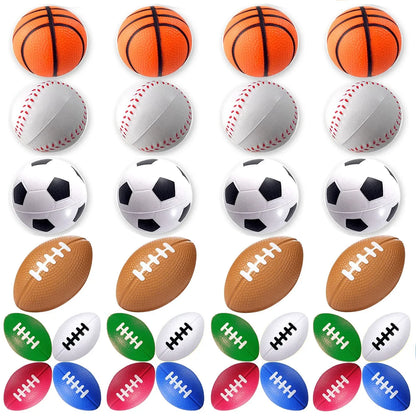 Intertoys stressbal met kleurrijke vormgeving