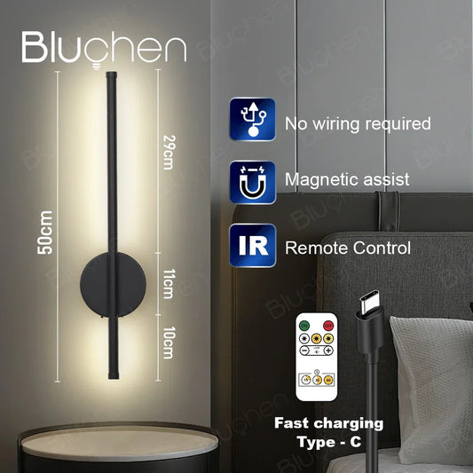 Moderne wandlamp op batterijen – Voor een strakke uitstraling