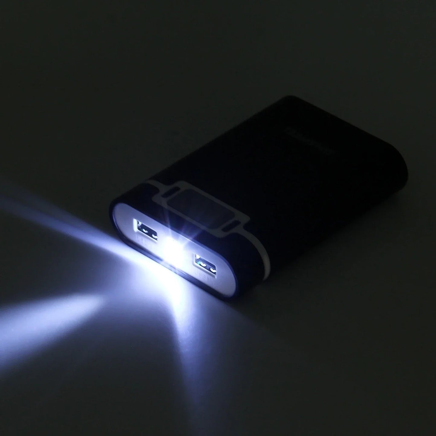 Powerbank met zaklampfunctie