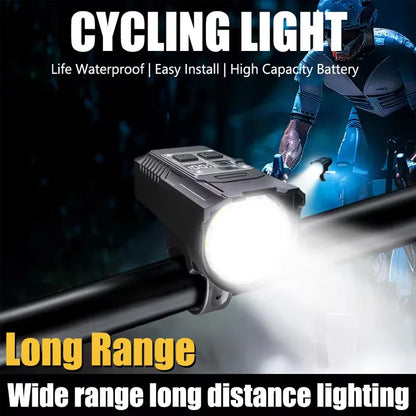 Fietslamp LED met stevige montageband