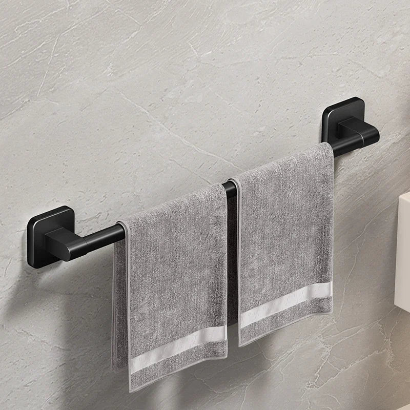 Wand handdoekrek met klemlijst – Stevig en veilig