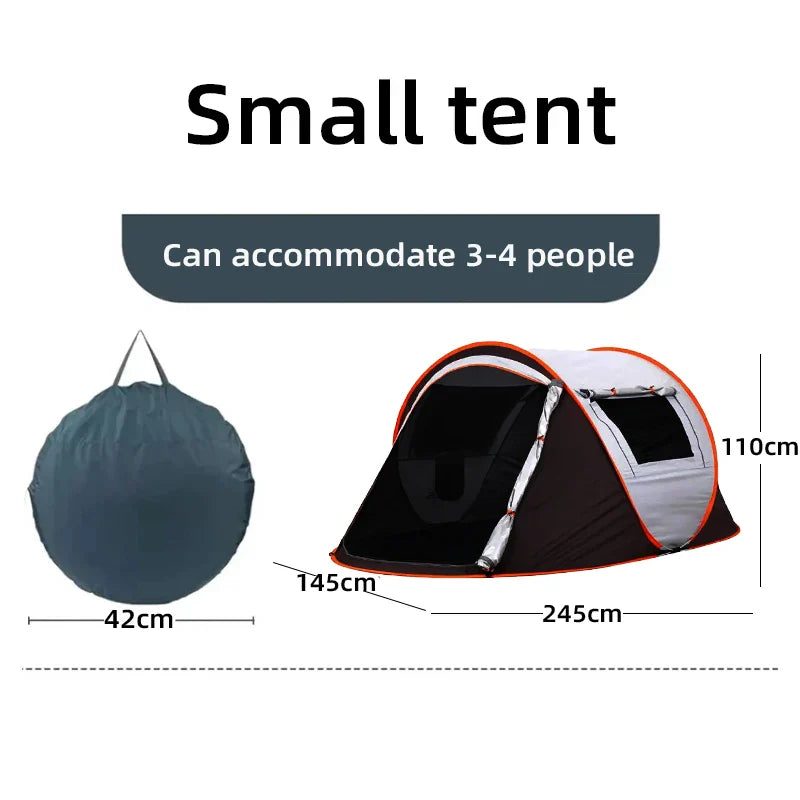 Lidl pop-up tent in opvallende kleur – Goed te herkennen